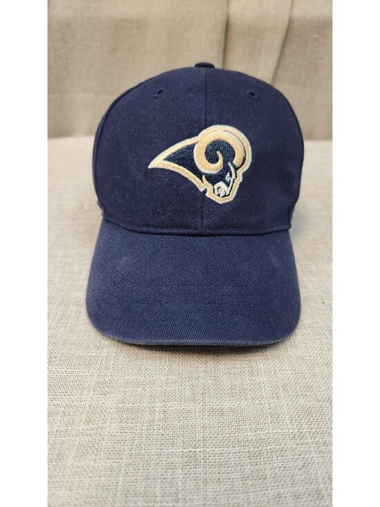 ’47 Other - NFL St Louis LA Rams Football Logo 47 Brand Blue Hat Cap Adjustable Toddler USED